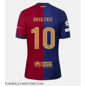 Barcelona Ansu Fati #10 Replik Heimtrikot 2024-25 Kurzarm